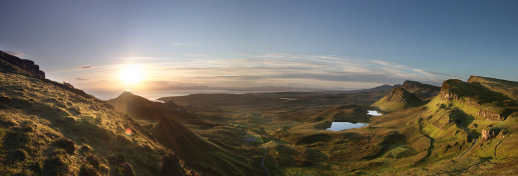 Highlands at sunrise