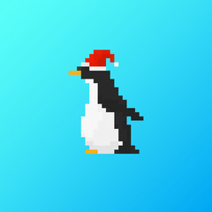 Pixel penguin for games and applications