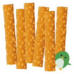 チーズスティックパイとペンギン