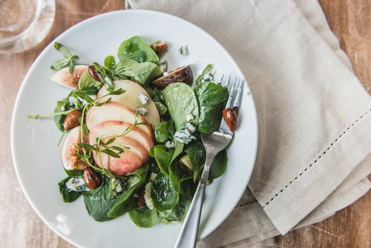 Pear, Fig, and Watercress Salad
