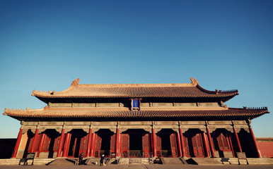 The Majestic Forbidden City in Beijing China.