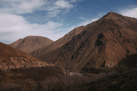 valley of imlil, grand atlas mountains, morocco
