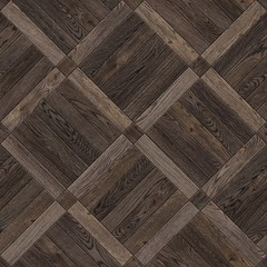 Naklejka premium Natural wooden background, grunge parquet flooring design seamless texture for 3d interior