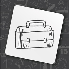 doodle briefcase