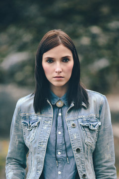 Girl in denim