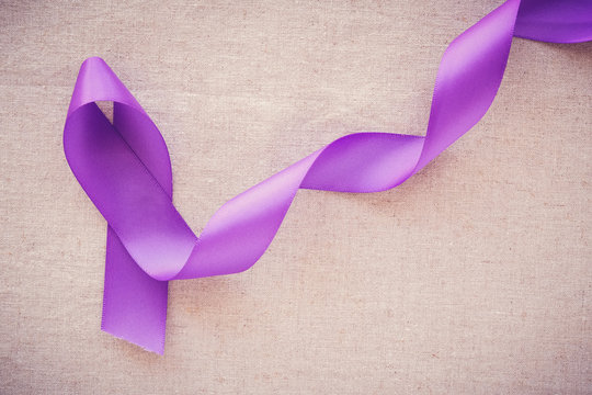 Purple ribbons, Alzheimer disease, Pancreatic cancer, Epilepsy awareness, fibromyalgia awareness