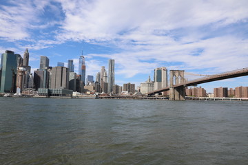 East River Manhattan Skyline