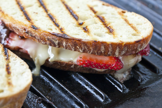 Grilled Chocolate and Cheese