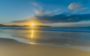 Sunrise Seascape at the Beach