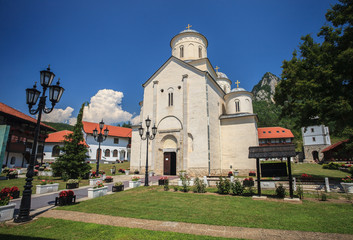 Beautiful Orthodox Monastery Mileseva, near Prijepolje
