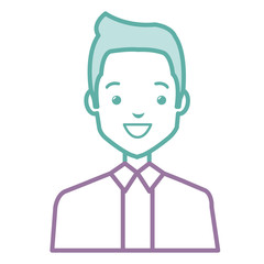 elegant businessman avatar character