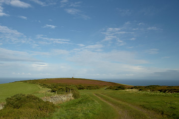 Fototapeta premium View over Countisbury, Exmoor, North Devon