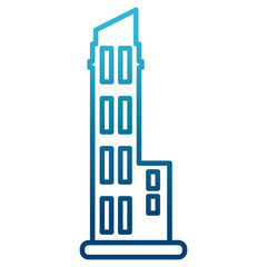 City buildings symbol icon vector illustration graphic design