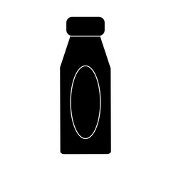 Empty bottle isolated icon vector illustration graphic design