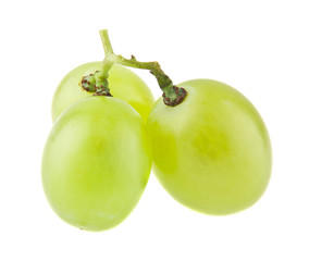 grapes isolated on white background closeup