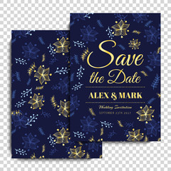 Greeting card with flowers, watercolor, can be used as invitation card for wedding, birthday and other holiday and summer background. Vector illustration. 