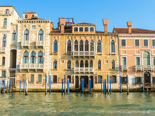 Fototapeta na wymiar View of the Grand Canal in Venice, Italy