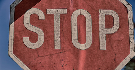 in   the stop  signal  and sky