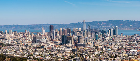 Panorama Downtown San Francisco