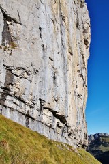 Felswand im Alpstein, Ostschweiz