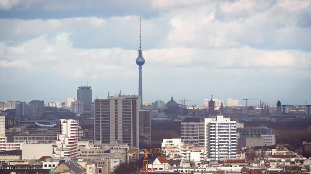 Berlin - Zentrum der Stadt mit Panorama Blick auf D&auml;cher