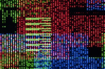 Pixel pattern of a digital glitch /Abstract background, pattern of a digital glitch.
