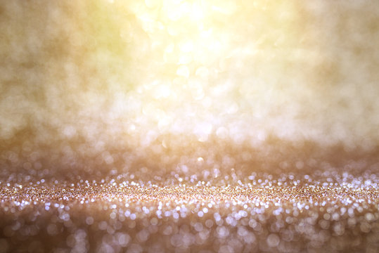 Fototapeta Golden glitter background
