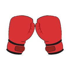 Boxing glove isolated icon vector illustration graphic design