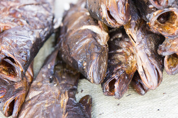 Fish on a market. Photo taken in Najja, Ugand on 9 May 2017.