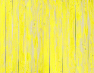 Obraz premium Golden wood planks background. Yellow wooden vertical boards decoration.