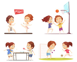 Kids Sport 2x2 Design Concept