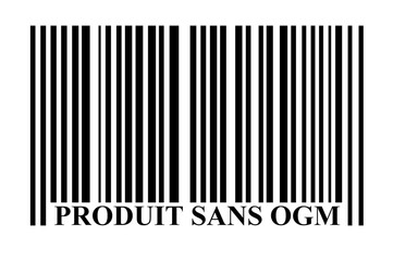 Code barres produit sans OGM