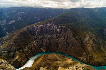 Сулакский каньон, Дагестан.