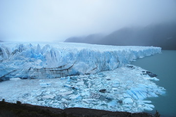 Fototapeta na wymiar Glacier in Patagonia, Argentina