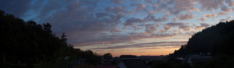 Obraz premium Sunset sky