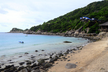 Obraz premium Ao Leuk beach, in Koh Tao island, Thailand