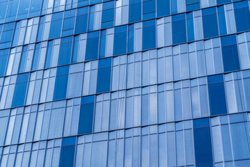 Architectural glass facade