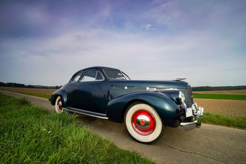 Oldtimer - Rarität, Cadillac Lasalle Coupe , Portrait