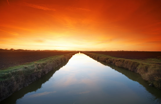 Marais sur littoral de Charente Maritime © hassan bensliman