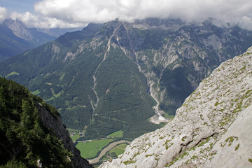 Aufsteg zur Eisriesenwelt Höhle nahe Werfen