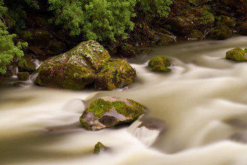 river long exposure