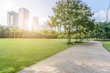 Shanghai Lujiazui financial district skyscrapers