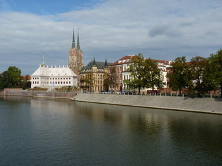 Fototapeta premium Panorama of the historic part of the old town 