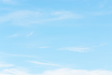 Beautiful Blue Sky Background Template With Some Space for Input Text Message