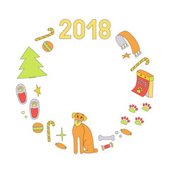 Symbols of the year dog