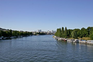 La Seine et le quartier de La Défense