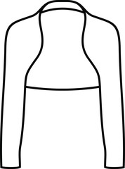 Jacket Womens Ladies Long Sleeve Bolero