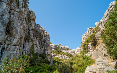 El Torcal y Canuto de la Utrera in Spain