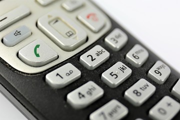 An concept image of a telephone - phone