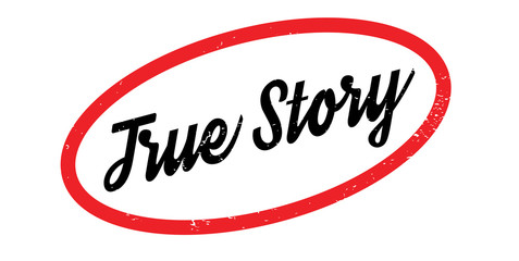 True Story rubber stamp. Grunge design with dust scratches. Effects can be easily removed for a clean, crisp look. Color is easily changed.